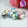 Wholesale fashion exquisite floral ceramic beads